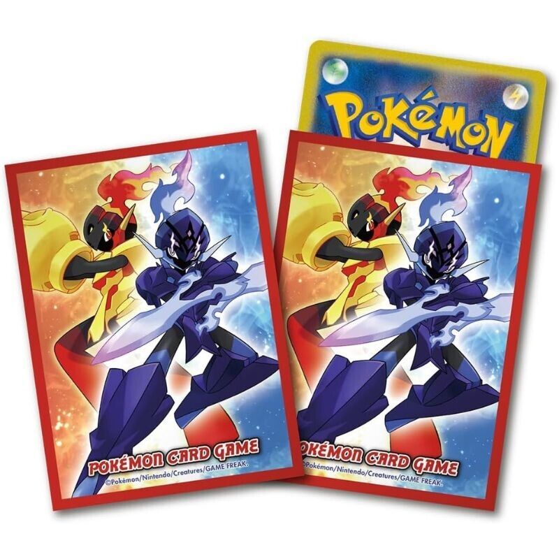 ポケモンカードゲーム デッキシールド プレミアム・マット グレンアルマ&ソウブレイズ