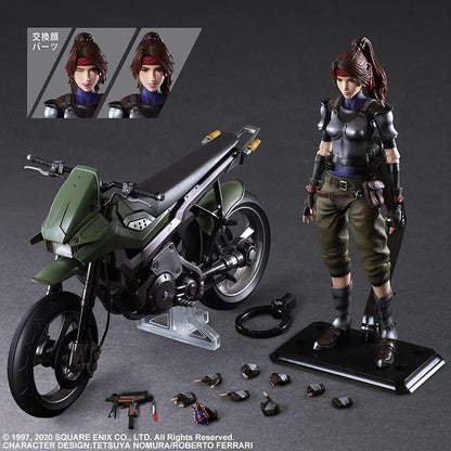 ファイナルファンタジーVII リメイク PLAY ARTS改 ジェシー&バイクSET