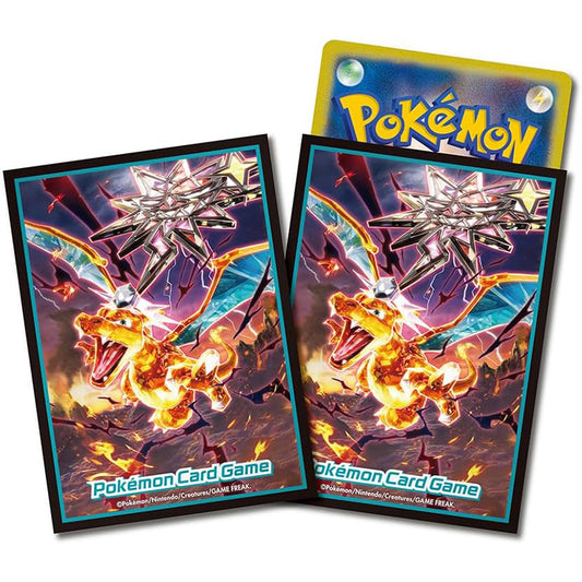 ポケモンカードゲーム デッキシールド プレミアム・グロス 悪テラスタルリザードン