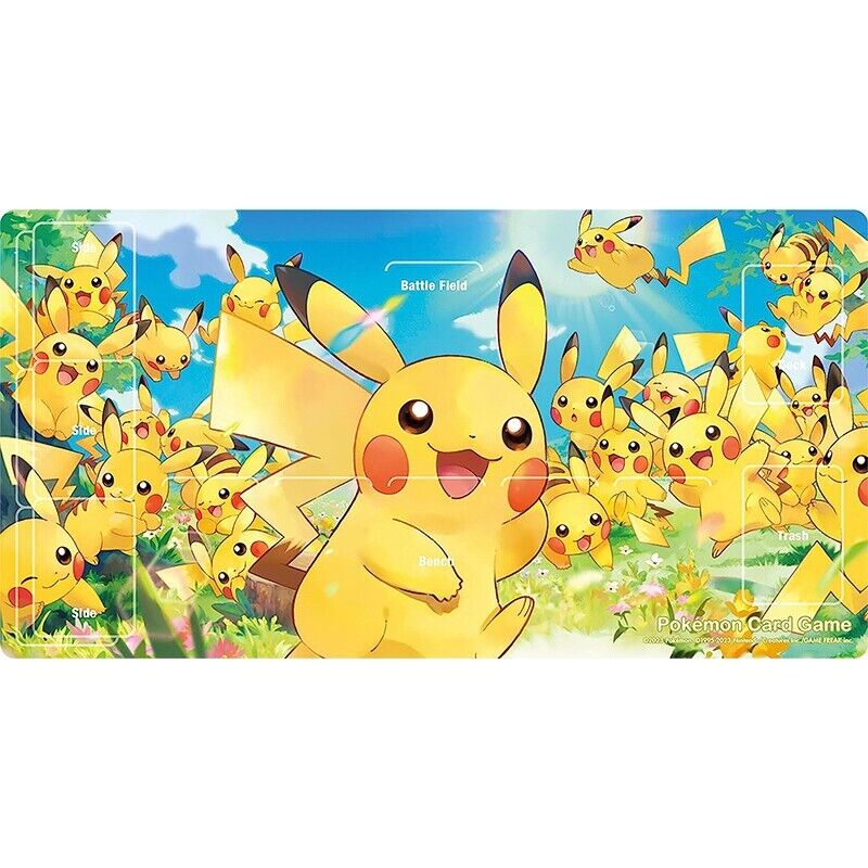 ポケモンカードゲーム ラバープレイマット ピカチュウ大集合